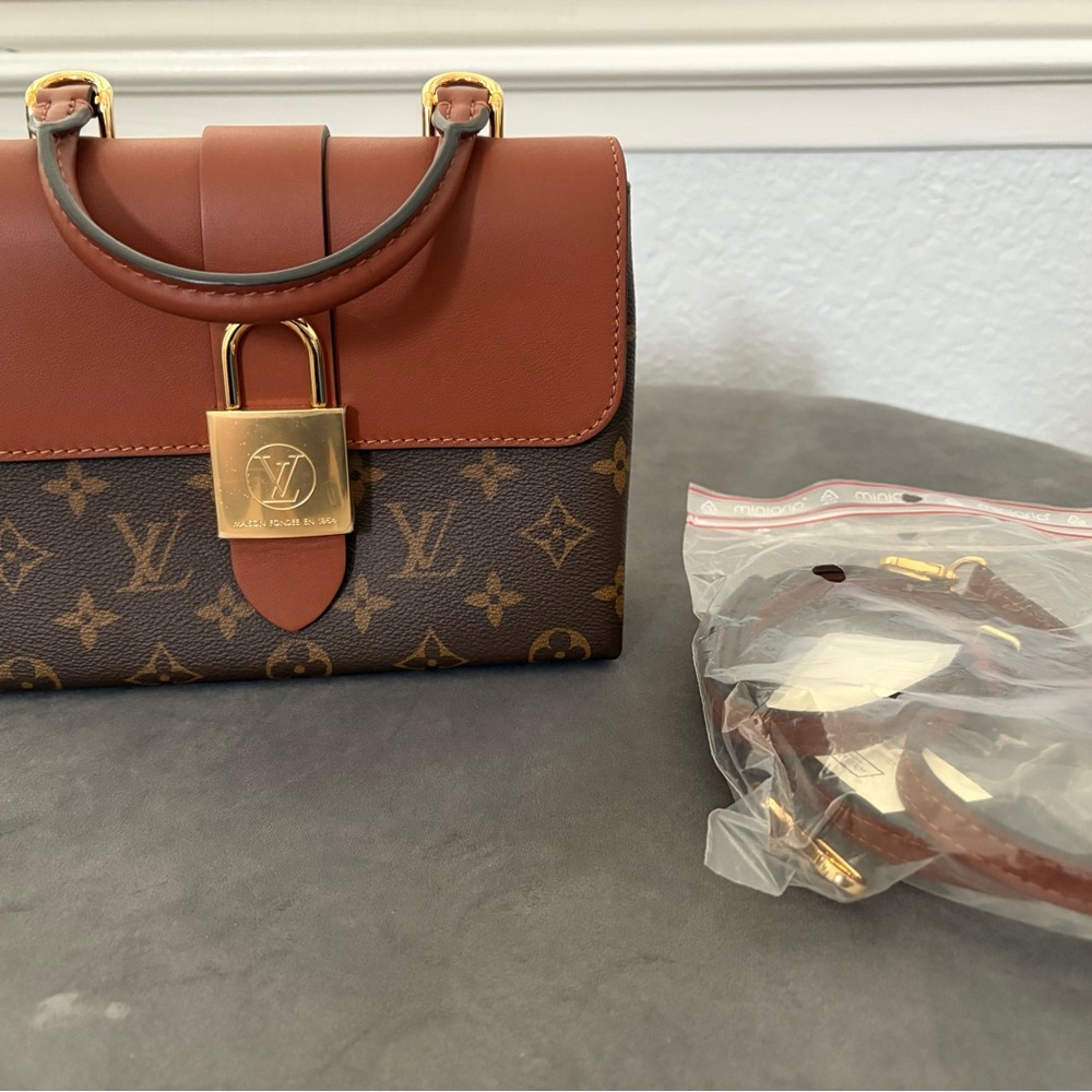 Louis Vuitton Locky BB Brown Monogram Handbag/ Crossbody bag